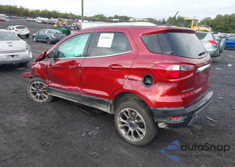2019 Ford Ecosport Titanium z USA, uszkodzony, nr VIN MAJ6S3KL7KC286188